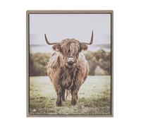 Lesser & Pavey Highland Cow Home Decor Stylish Canvas Wall Art