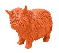 Lesser & Pavey Highland Cow Orange Home Decor Figurines & Ornaments For Home & Office | Decorative Home Accessories Statues For Indoor & Outdoor | Lovely Gifts for Women & Men