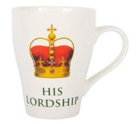 Lesser & Pavey His Lordship Mug | Ceramic Coffee Mugs for Home or Work | Premium Design for All Occasions | Lovely Mugs for Tea, Coffee & Hot Drinks