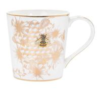Lesser & Pavey Honeycomb Bees Mug | Ceramic Coffee Mugs for Home or Work | Premium Design Mugs for All Occasions | Lovely Mugs for Tea, Coffee & Hot Drinks