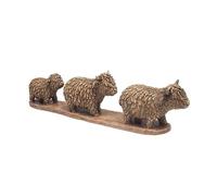 Lesser & Pavey Hughie Highland Cow Figurine For Home & Office | Home Decor Ornaments Gift For Women & Men | Beautiful Figurine For Indoor & Outdoor | Living Room Decor Ornaments