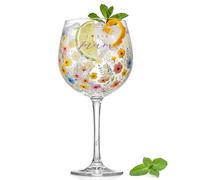 Lesser & Pavey I Love You Mum Range Mum Gin Glass for Home, Kitchen, Restaurant & Parties | Lovely Gin Glassware for Drinks | Lovely Gift for Women, Men, Wedding & Christmas