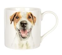 Lesser & PAVEY Jack Russell Mug Robert James Hull, Tea and Coffee Mugs for Hot Drinks | Fine China Printed Mugs for Kitchen & Home | Reusable Ceramic Cups for Every Occasion | Gifts for Women & Men