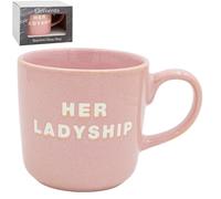 Lesser & Pavey Just Saying Her Ladyship Mug | Fun Bone China Tea & Coffee Cup | Large Everyday Mug | Humorous Gift for Women | Stylish Drinkware for Home or Office