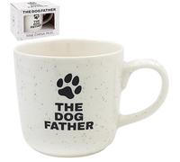 Lesser & Pavey Just Saying The Dog Father Mug 370ml | Stoneware, Hot & Cold Drinks, Home &Office, Durable, Easy-To-Hold