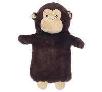 Lesser & Pavey Kids Hot Water Bottle Teddy | Lovely Hot Water Bottle Animal for Kids & Adults | Monkey Cuddly Hot Water Bottle in Multiple Animal Shapes - Cute and Soft