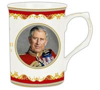 Lesser & Pavey King Charles III Coronation Mug Boxed, Gold,red,white, (LP18220)