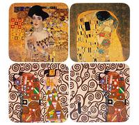 Lesser & Pavey Klimt Coasters Set of 4, LP94433A