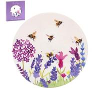 Lesser & Pavey Lavender & Bees Trivet For Kitchen & Home | Ceramic Trivets For Kitchen Accessories | Heat Resistant Trivet Rest For All Type of Pots and Kitchen Utensils - Jennifer Rose Gallery