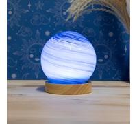 Lesser & Pavey Led Cosmic Planet Blue Decor Table Lamp 12cm | USB Powered, Touch Sensitive Control, Decorative Display, Cozy Illumination, Modern Styling, Everyday Use