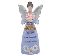Lesser & Pavey Love & Affection Granddaughter Figurine For Home & Office | Home Decor Ornaments Gift For Women & Men | Beautiful Figurine For Indoor & Outdoor | Living Room Decor Ornaments