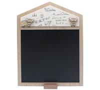 Lesser & Pavey Love & Affection Highland Cow Wooden Blackboard | Rustic Chalkboard for Home & Office | Decorative Blackboard for Kitchen & Café | Small Message Board for Notes & Reminders