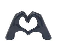 Lesser & Pavey Love Hands Black Home Decor Figurines & Ornaments For Home & Office | Decorative Accessories Statues For Indoor & Outdoor | Lovely Gifts for Women & Men