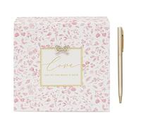 Lesser & Pavey Love Moon & Back Memo Pad Madelaine by Hearts Design for Home & Office | Stylish Notepads & Writing Pads For Daily Use | Compact Note pad & Memo Pads for Daily Notes & Reminders