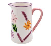 Lesser & Pavey Lynsey Johnstone Sunflowers Jug for All Types of Kitchen | Ceramic Jug for Multiple Use in The Kitchen | Beautiful Jug for Milk or Cream | Jugs for Everday Use
