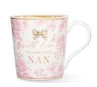 Lesser & Pavey Madelaine by Hearts Design Madelaine Nan Mug 350ml for Coffee, Tea and Hot Drinks | Fine China Coffee Mugs for Daily Use | Mother's Day Gifts for Women