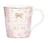Lesser & Pavey Madelaine Mum Mug - Fine China 350ml - Coffee & Tea Mother's Day Gift