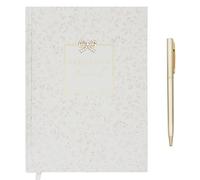Lesser & Pavey Madelaine Notebook Fab Friend Madelaine by Hearts Design for Home, Office & Travel | Compact Note Book for Daily Use | Elegant Notebook Stationery Gift for Professionals & Students