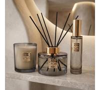Lesser & Pavey Maison Parfum Oud Wood Home Fragrance Gift Set | Oud Wood home fragrance gift set featuring a 150ml diffuser, 150g candle and 50ml room spray, inspired by Tom Ford Oud Wood.