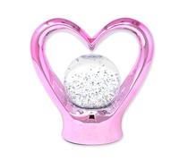 Lesser & Pavey Metallic Pink Heart Lamp | Gift for Your Loved Ones | Living Room Décor Night Lamp | Decorative Night Lights for Home & Office