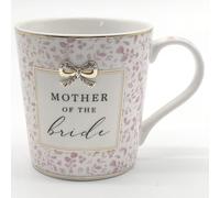 Lesser & PAVEY Mother of The Bride Mug Madelaine by Hearts Design, Tea and Coffee Mugs for Hot Drinks | Fine China Printed Mugs for Kitchen & Home | Reusable Ceramic Cups for Every Occasion