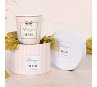 Lesser & Pavey Mum Mug for Gift | Lovely Gift for Special Occasions | Perfect for Mother's Day | I Love You Mum Mug - Madelaine by Hearts Design