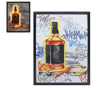 Lesser & Pavey On The Rocks Wall Art | Neon LED Wall Sign for Home Bars & Man Caves | Vibrant Cocktail-Inspired Decor | Retro Nightlife Style for Parties, Lounges & Drink Enthusiasts