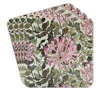 Lesser & Pavey Pack of 4 Table Place Mats | Place Mats For Table With British Designs | Honeysuckle Table Mats For All Types Of Kitchens - William Morris