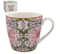 Lesser & Pavey Pimpernel Large Breakfast Mug | Ceramic Coffee Mugs for Home Or Work | Premium Design Mugs for All Occasions | Lovely Mugs for Tea, Coffee & Hot Drinks - William Morris