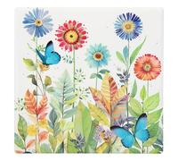 Lesser & Pavey Portfolio Butterfly Coaster Bug Art For Home & Office | Stylish Coasters For Kitchen & Dining | Durable Drinks Coasters For Tabletops | Decorative Home Accessories for Drinks & Tables