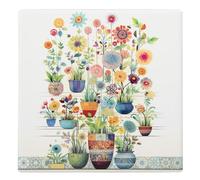 Lesser & Pavey Portfolio Pots Display Coaster Bug Art For Home & Office | Stylish Coasters For Kitchen & Dining | Durable Drinks Coasters For Tabletops | Decorative Home Accessories for Drink & Tables