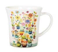 Lesser & PAVEY Portfolio Pots Display Mug Bug Art, Tea and Coffee Mugs for Hot Drinks | Fine China Printed Mugs for Kitchen & Home | Reusable Ceramic Cups for Every Occasion | Gifts for Women & Men