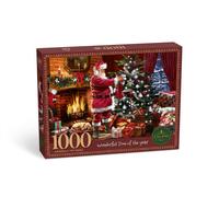 Lesser & Pavey Santa Jigsaw Puzzle Gift Xmas wonderful time of the year 1000 pc