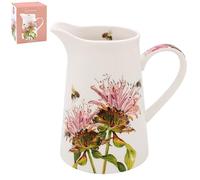 Lesser & Pavey Sarah Boddy BeeTanical Bergamot Jug | Ceramic or Glass for Kitchen Use | Beautiful Cream or Milk Jug for Daily Needs | Versatile Water Jug