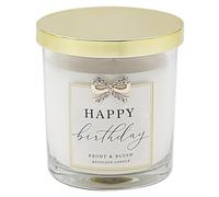 Lesser & Pavey Scented Happy Birthday Candles | Lovely Fragrance Boutique Candle for Celebration | Aromatherapy Birthday Candles for Home and Gift - Madelaine by Hearts Design