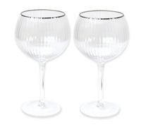 Lesser & Pavey Set of 2 Gin Glass for Women & Men | Gin Glass Gifts for Women | Premium Gin Glass Suitable for Any Occasion -