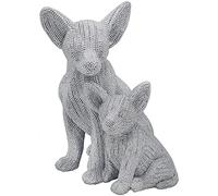 Lesser & Pavey Silver Chihuahua British Designed Ornament | Home Decor Animal Ornaments For All Homes or Offices | Decorative Home Accessories For All Types of Homes