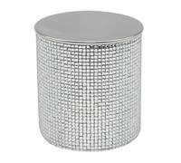 Lesser & Pavey Silver Diamante Candle with Lid Pomegranate Noir Desire Aroma for Home & Decor | Long Burn Aromatherapy Candle for Relaxation | Scented Candle Gifts for Women & Men