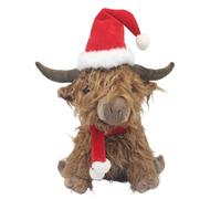 Lesser & Pavey Sitting Highland Cow Doorstop for Home & Office | Stylish Wedges & Stoppers for Bedroom & Living Room | Reliable and Decorative Door Stops for Indoors & Outdoors Floors