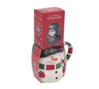 Lesser & Pavey Snowman Chocolate Bomb | Festive Hot Chocolate Bomb with Snowman Design | Perfect Holiday Treat for Cozy Winter Nights | Gift for Christmas, Kids, Friends & Chocolate Lovers