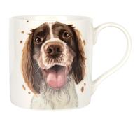 LESSER & PAVEY Springer Spaniel Mug Robert James Hull Tea and Coffee Mugs for Hot Drinks | Fine China Printed Mugs for Kitchen & Home | Reusable Ceramic Cups for Every Occasion | Gifts for Women & Men