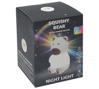 Lesser & Pavey Squishy Bear Nightlight for Home & Living Room | Lovely Night Lights for Home Decor & Night | Ideal Led Lights & Lamp for Bedroom & Table | Durable Night Light for Daily Use