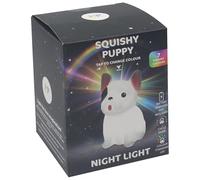 Lesser & Pavey Squishy Puppy Nightlight for Home & Living Room | Lovely Night Lights for Home Decor & Night | Ideal Led Lights & Lamp for Bedroom & Table | Durable Night Light for Daily Use