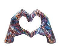 L & P Home & Gifts Figurine, Resin, Supernova Hands of Love-LP72696, One Size