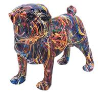 Lesser & Pavey Supernova Pug Figurine For Home & Office | Home Decor Ornaments Gift For Women & Men | Beautiful Figurine For Indoor & Outdoor | Living Room Decor Ornaments