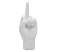 Lesser & Pavey Swearing Hands White Home Decor Figurines & Ornaments For Home & Office | Decorative Accessories Statues For Indoor & Outdoor | Lovely Gifts for Women & Men