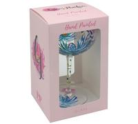 Lesser & Pavey Thistles & Butterflies Gin Glass for Home, Kitchen & Restaurant | Lovely Gin Glassware for Drinks & Parties | Elegant Gift for Women & Men