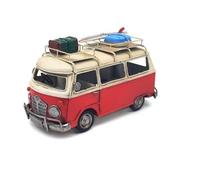 Lesser & Pavey Vintage Camper Van Red Shelf Ornaments | Vintage Decorations Gifts for Men & Women | Lovely Decorative Home Accessories