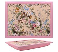 Lesser & Pavey William Kilburn Laptray | Bean Bag Trays With Padded Cushion | Suitable For Drinks, Food, Breakfast & Laptop | Lovely Designed Lap Tray For Home & Office - William Kilburn