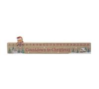 Lesser & Pavey Wooden Gingerbread Christmas Countdown Calendar - Gift Idea for Christmas Xmas - Gingerbread Themed Calendar, UK Design, Christmas Advent Calendar